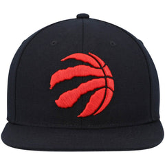 Toronto Raptors Ground 2.0 Snapback Hat Black | Mitchell & Ness