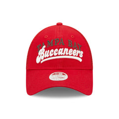 Tampa Bay Buccaneers New Era Women's Team Trucker 9FORTY Snapback Hat Red