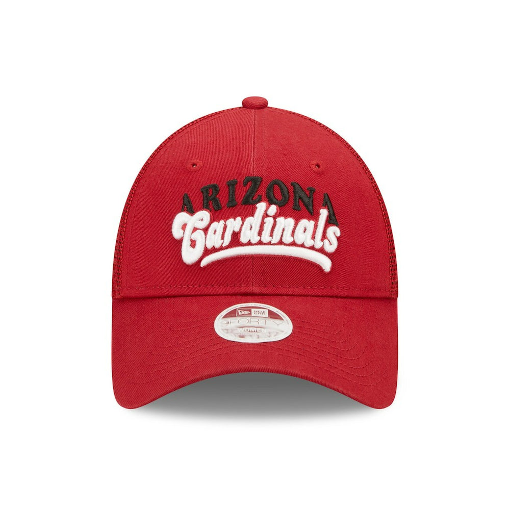 Arizona Cardinals New Era Women's Team Trucker 9FORTY Snapback Hat Cardinal