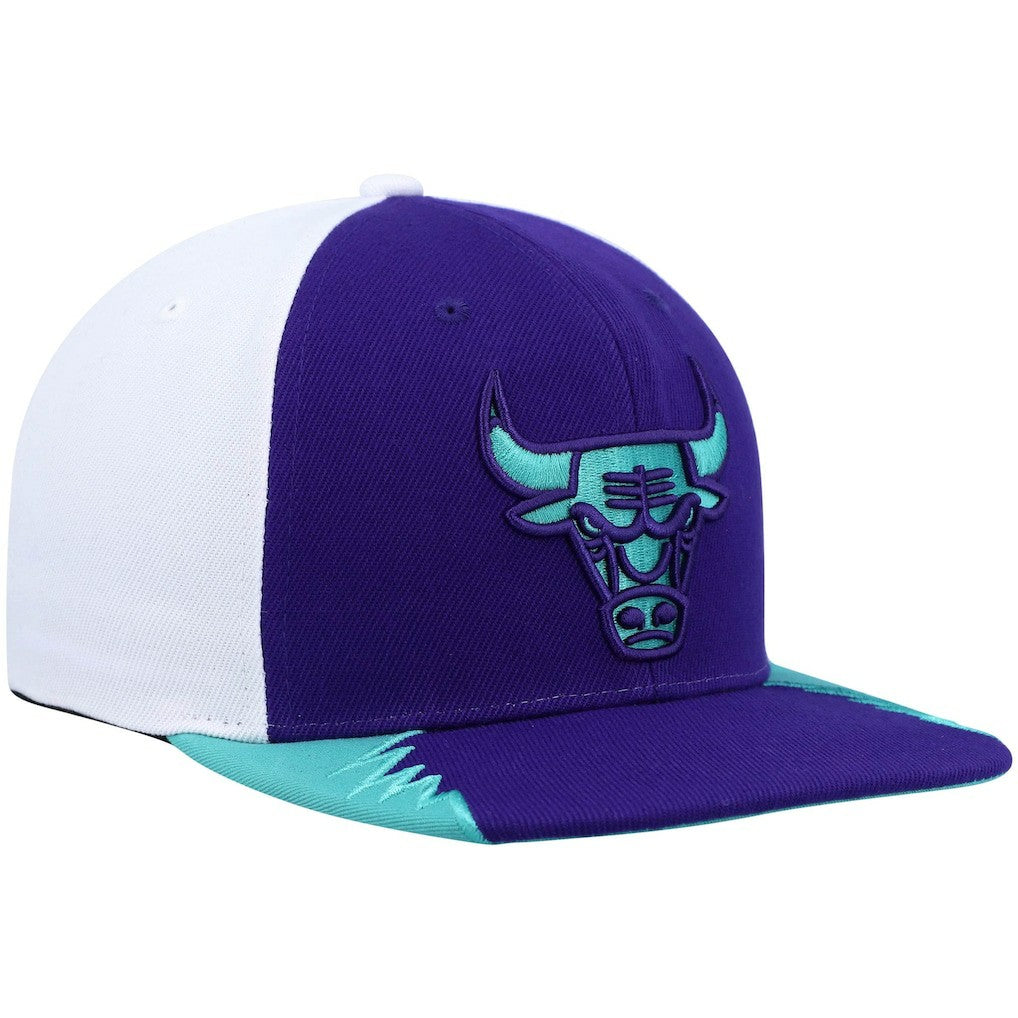 Chicago Bulls Day 5 Snapback Hat Purple | Mitchell & Ness outlet
