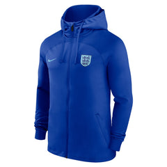 England National Team Strike Raglan Hoodie Full-Zip Track Jacket Blue - Nike
