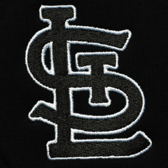 St. Louis Cardinals Levelwear Recruit Short Sleeve Full-Zip Hoodie Jacket - Black - MLB Discount