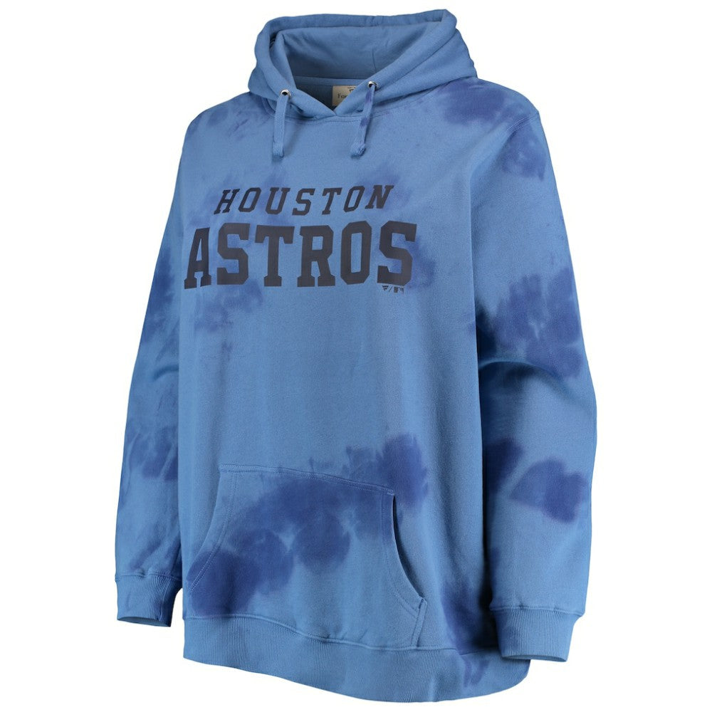 Houston Astros Women's Plus Size Cloud Pullover Hoodie - Navy - MLB Lifestyle