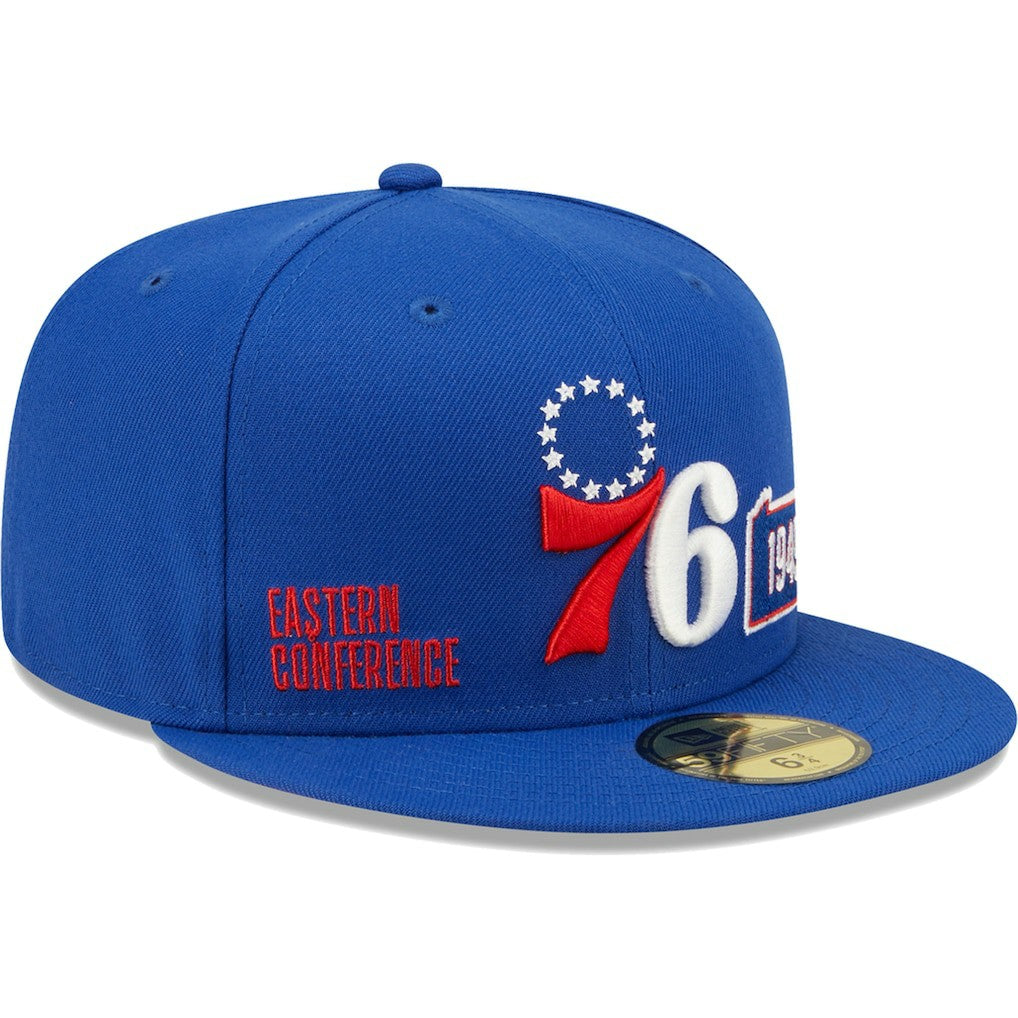 Philadelphia 76ers Fall 22 Identity 59FIFTY Fitted Hat Royal | New Era for sale