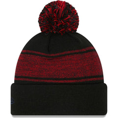 Boston Red Sox New Era Chilled Cuffed Knit Hat with Pom - Black - New Era Sale