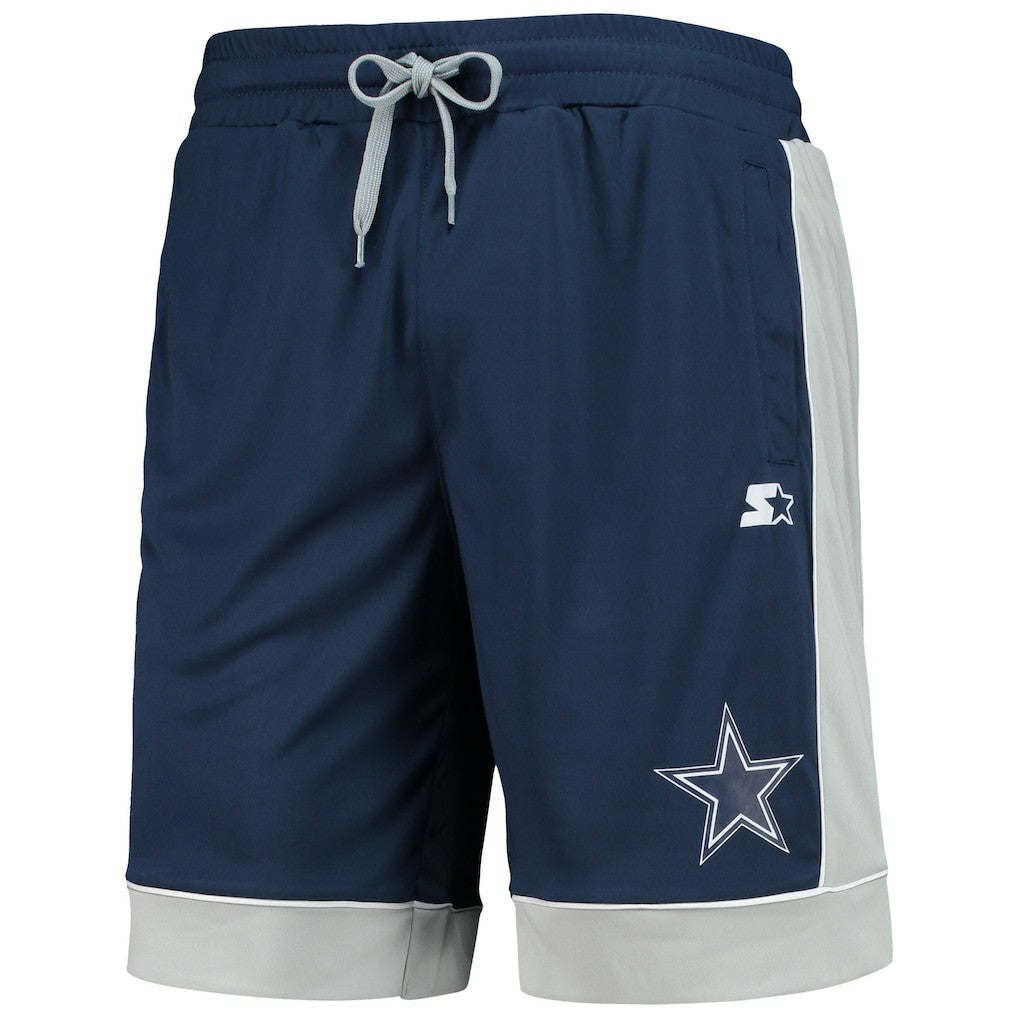 Dallas Cowboys G-III Sports by Carl Banks Fan Favorite Fashion Shorts -Navy/Gray