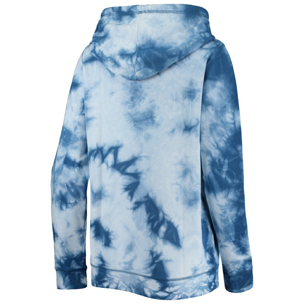 Chicago Cubs New Era Women's Tie-Dye Full-Zip Hoodie - Royal - New Era Discount