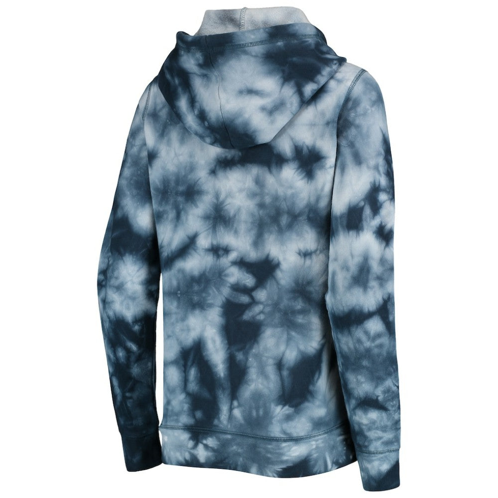 Houston Astros New Era Women's Tie-Dye Full-Zip Hoodie - Navy - New Era Discount