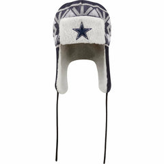 Dallas Cowboys New Era Knit Trapper Hat Navy