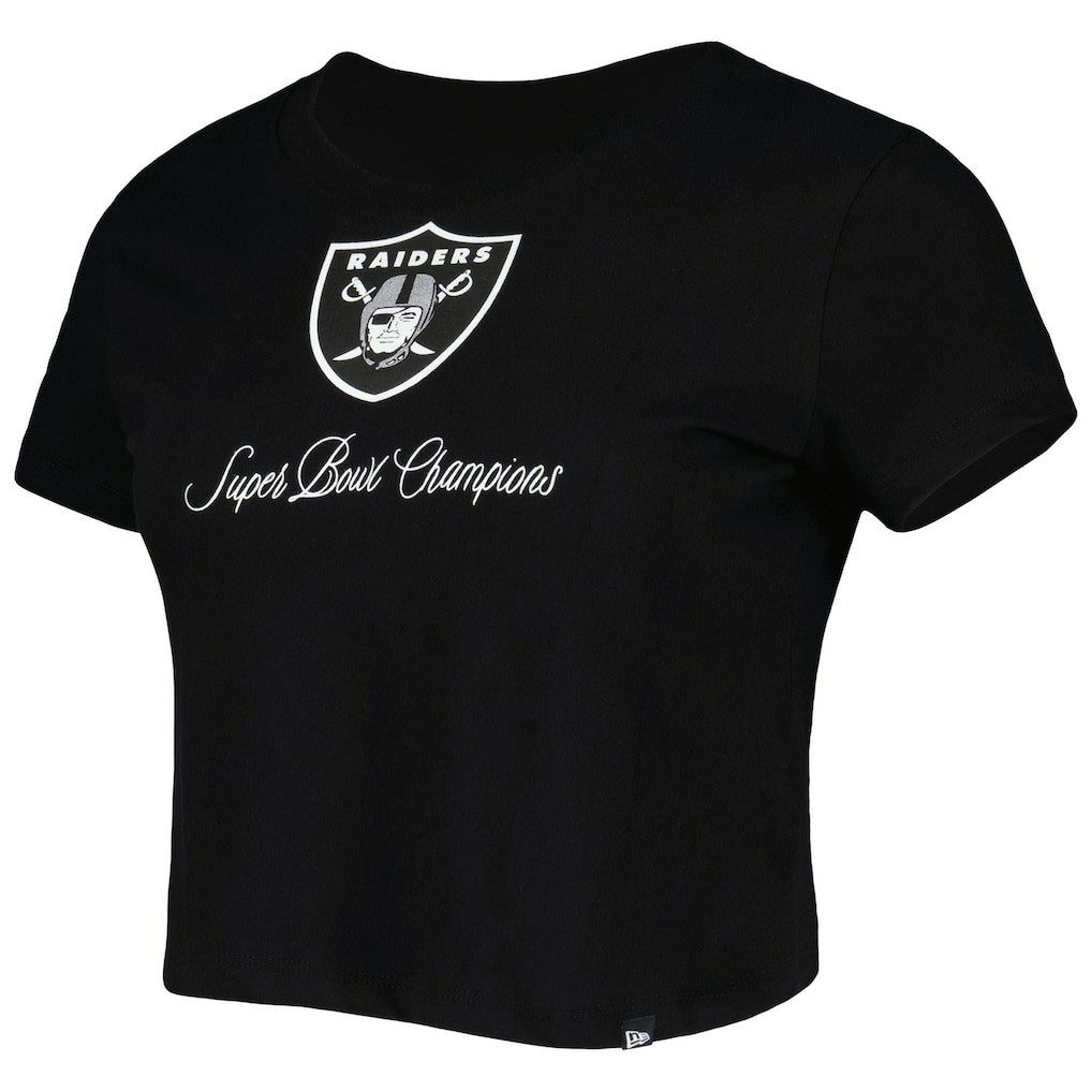 Las Vegas Raiders New Era Women's Historic Champs T-Shirt Black