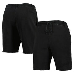 Chicago Bulls French Terry Tonal Fleece Shorts Black | Mitchell & Ness for sale