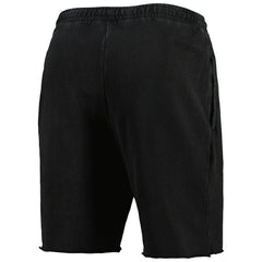 Chicago Bulls French Terry Tonal Fleece Shorts Black | Mitchell & Ness for sale
