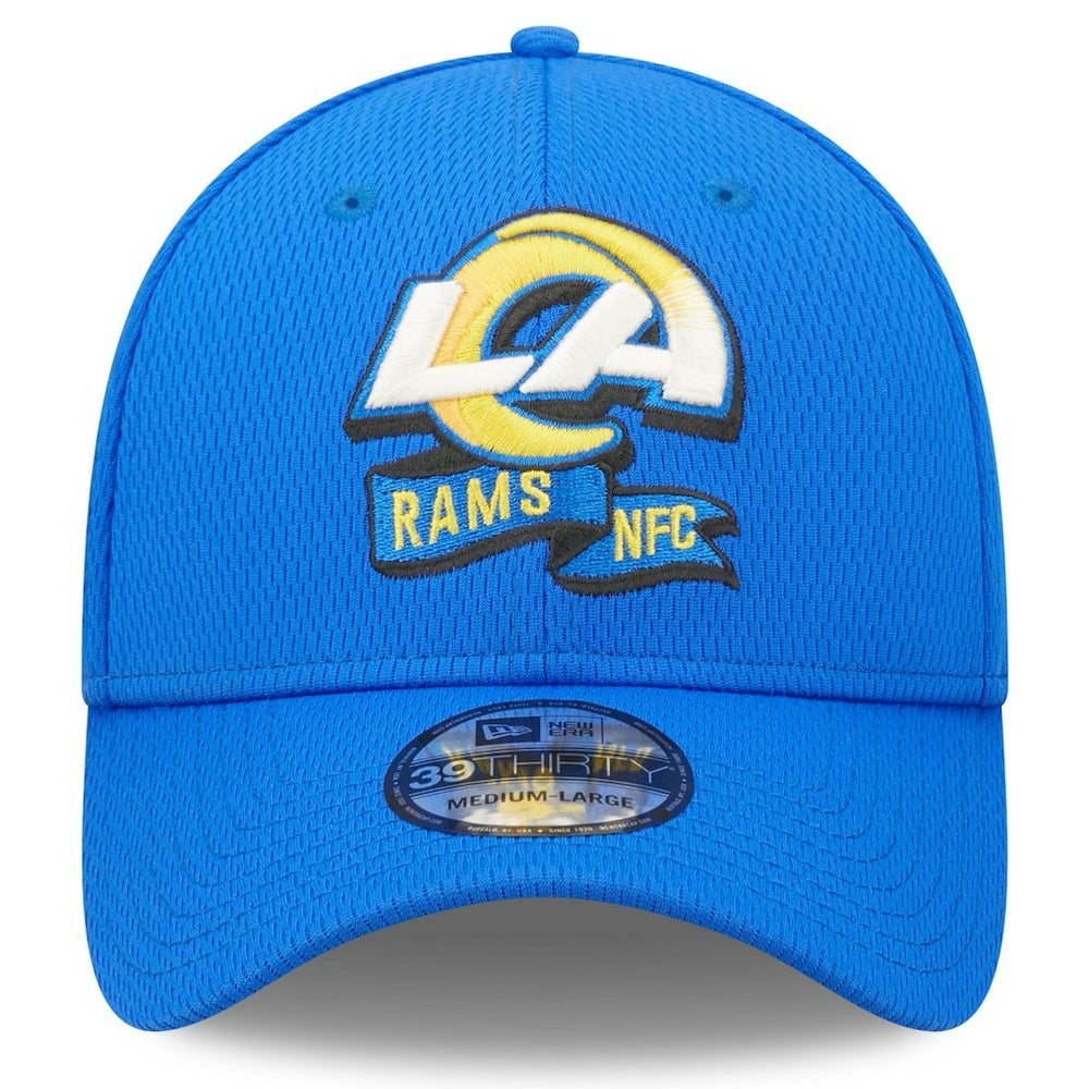 Los Angeles Rams New Era 2022 Sideline 39THIRTY Coaches Flex Hat Royal