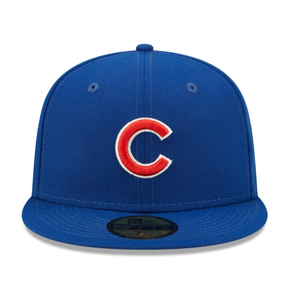 Chicago Cubs New Era 2016 World Series Champions Citrus Pop UV 59FIFTY Fitted Hat - Royal - New Era Lifestyle