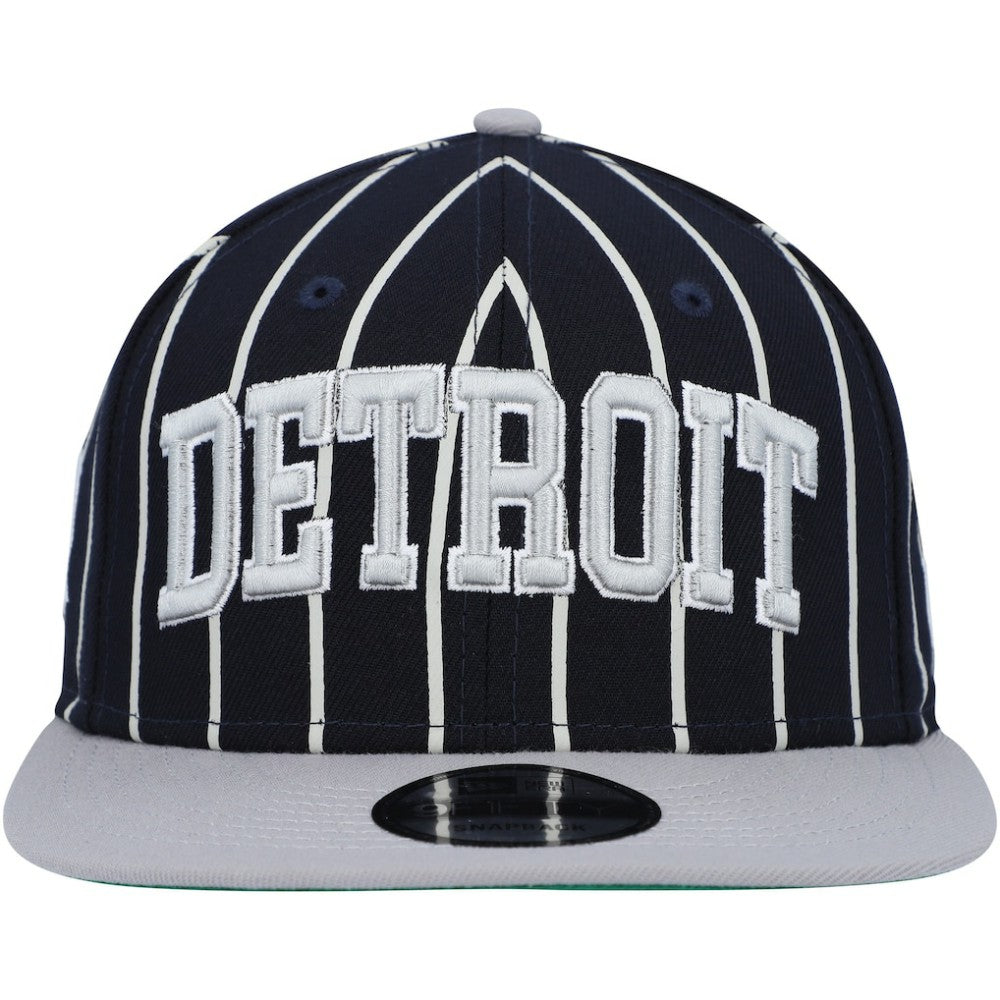 Detroit Tigers New Era City Arch 9FIFTY Snapback Hat - Navy/Gray - New Era Sale