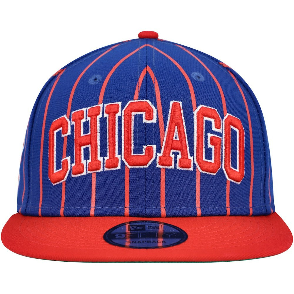 Chicago Cubs New Era City Arch 9FIFTY Snapback Hat - Royal/Red - New Era Sale