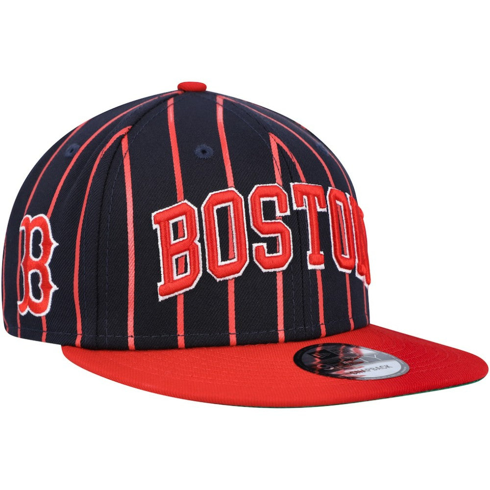 Boston Red Sox New Era City Arch 9FIFTY Snapback Hat - Navy/Red - New Era Online