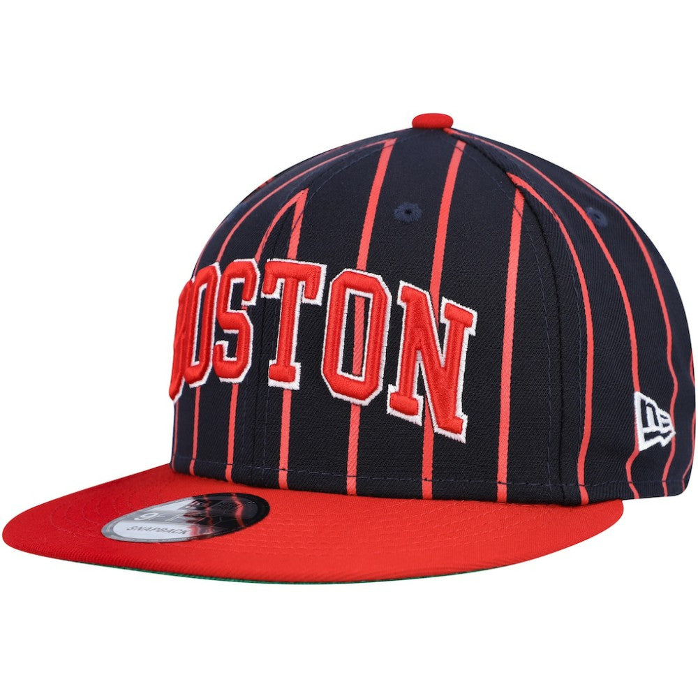 Boston Red Sox New Era City Arch 9FIFTY Snapback Hat - Navy/Red - New Era Online