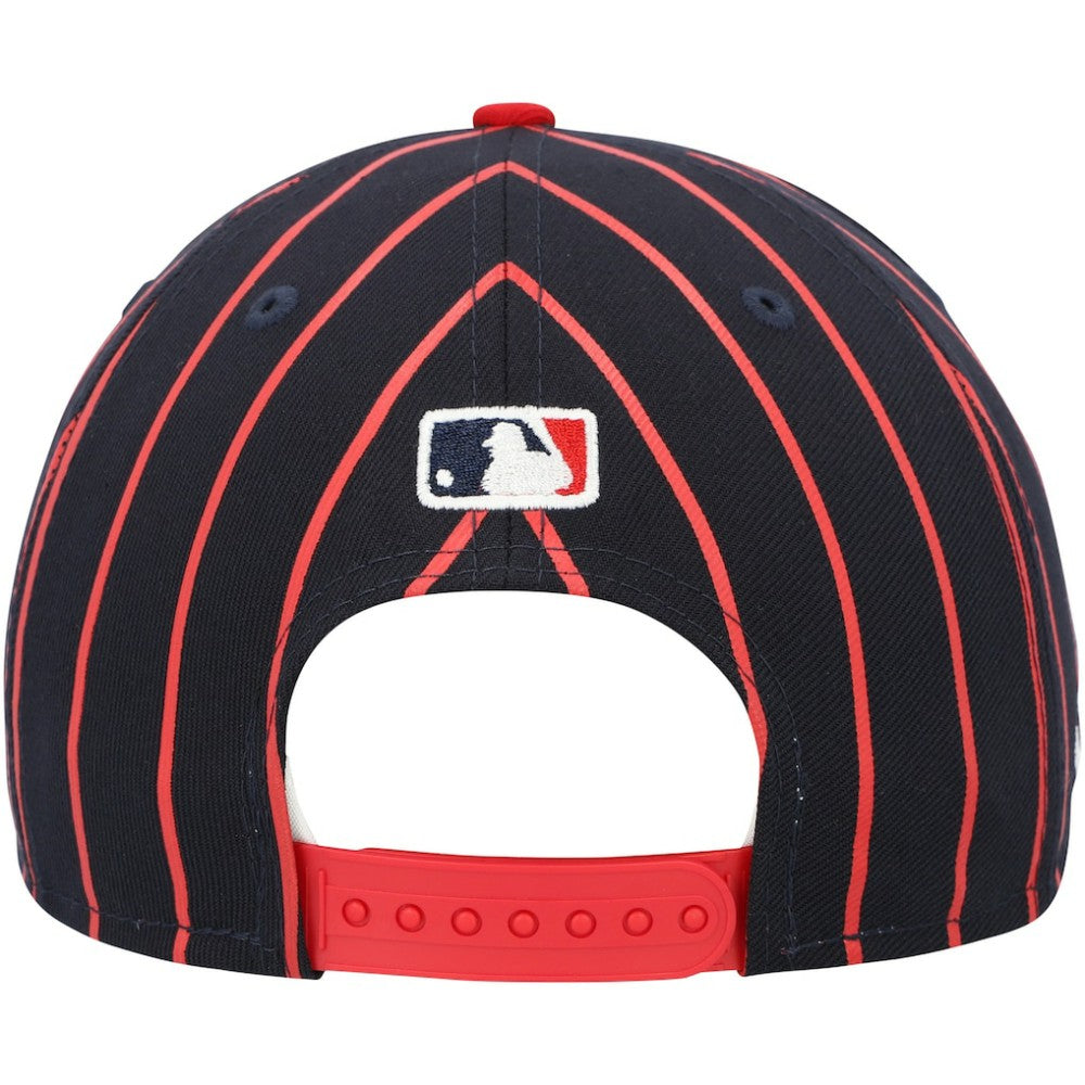 Atlanta Braves New Era City Arch 9FIFTY Snapback Hat - Navy/Red - New Era Discount