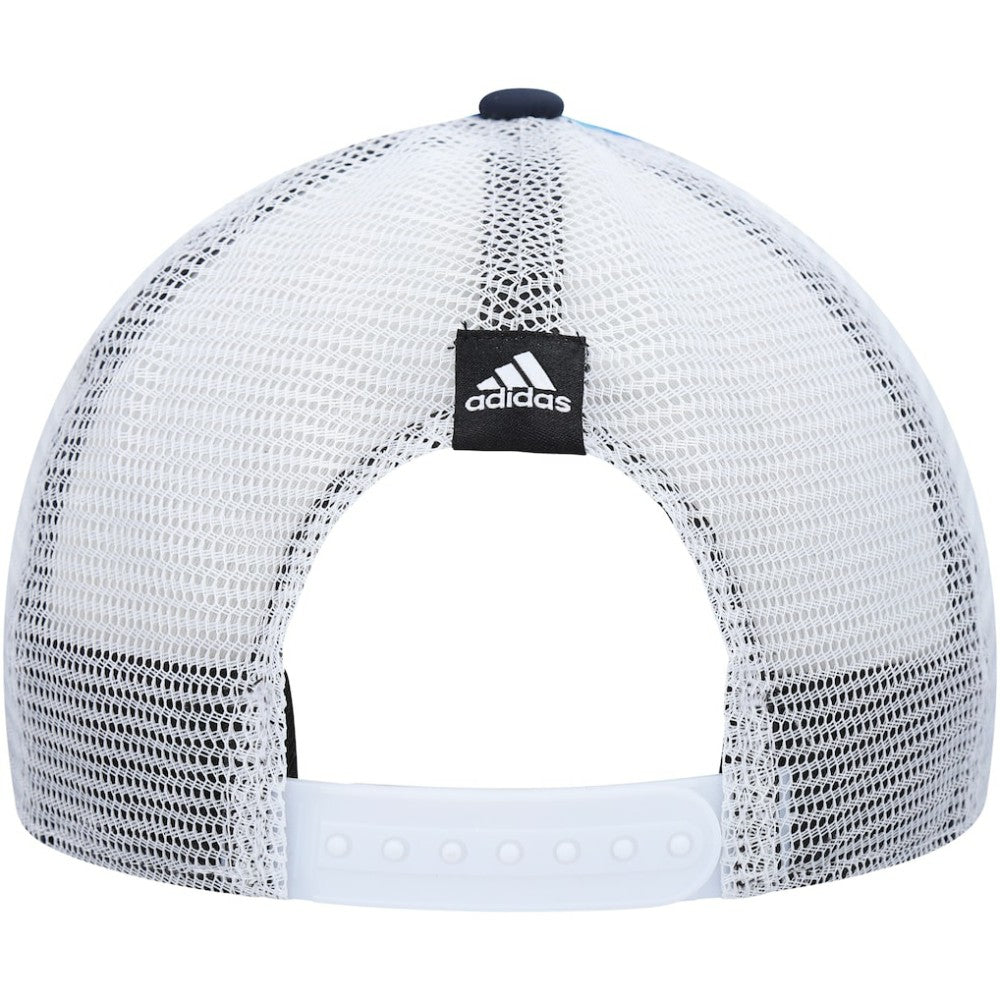 Seattle Kraken adidas Women's Graphic Foam Trucker Snapback Hat - Light Blue/White - NHL 4688389