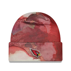Arizona Cardinals New Era 2022 Sideline Ink Dye Cuffed Knit Hat Cardinal