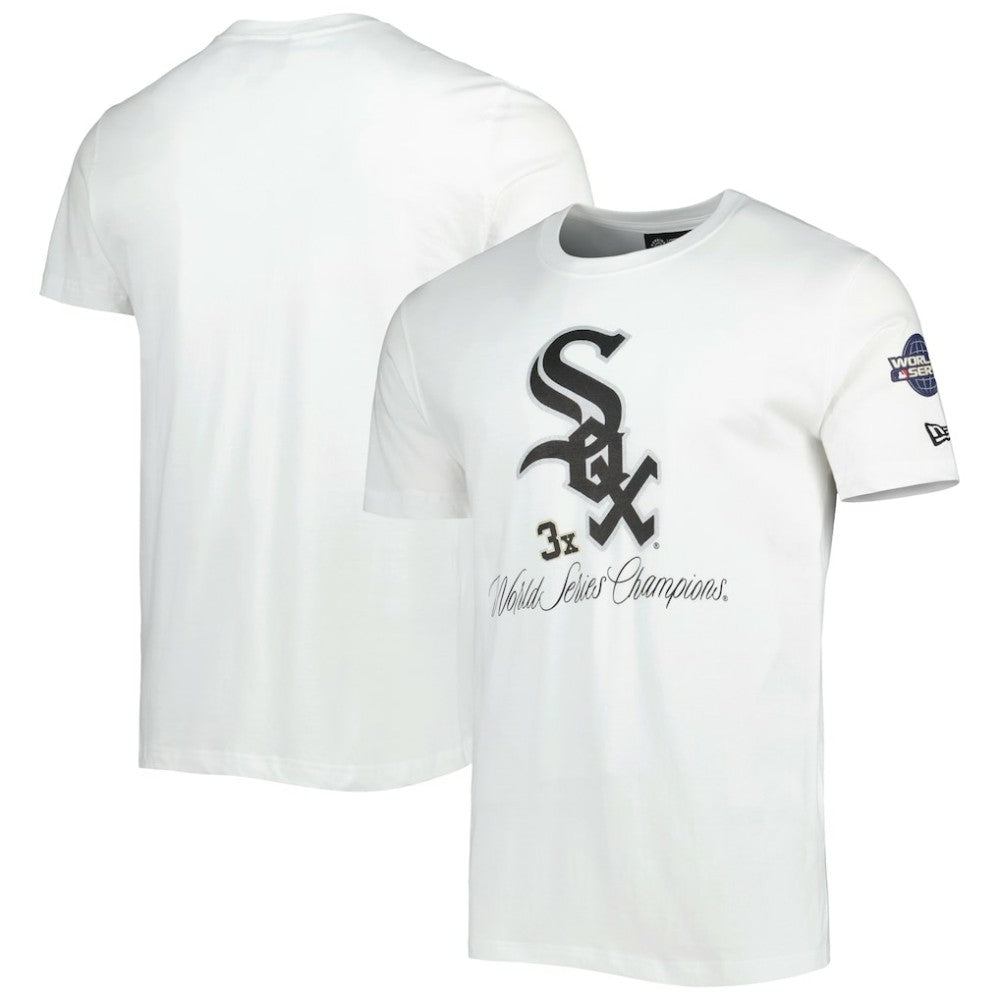 Chicago White Sox New Era Historical Championship T-Shirt - White - New Era Online