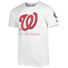 Washington Nationals New Era Historical Championship T-Shirt - White - New Era Online