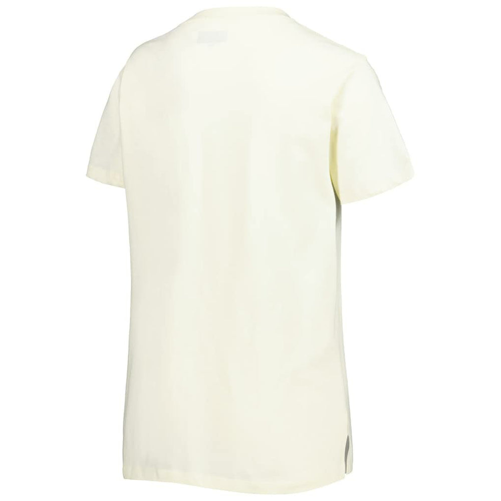 Arizona Cardinals New Era Women's Chrome Sideline T-Shirt Cream