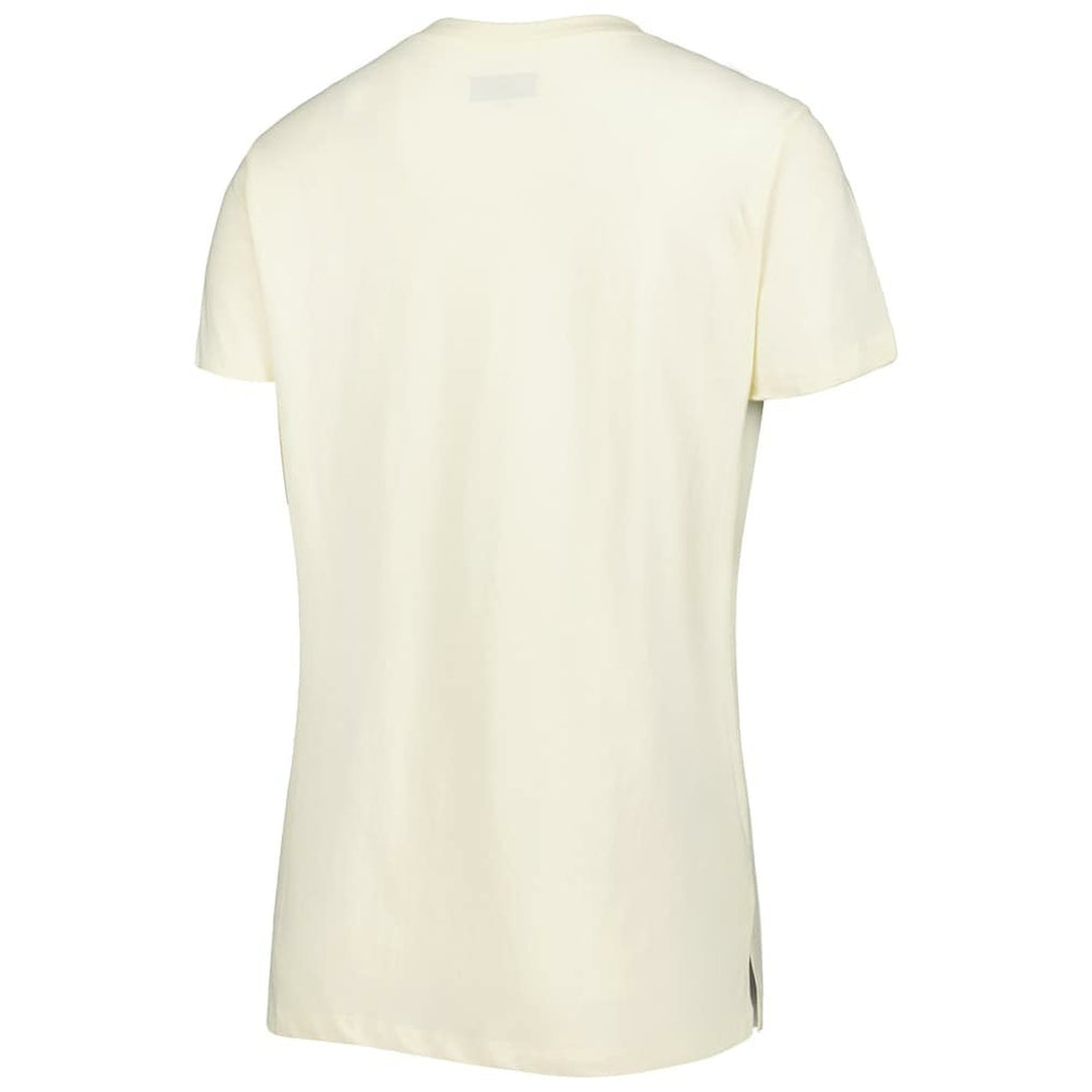 Indianapolis Colts New Era Women's Chrome Sideline T-Shirt Cream