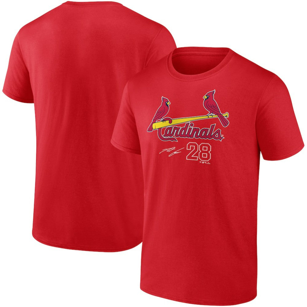 Nolan Arenado St. Louis Cardinals Fanatics Player Name & Number T-Shirt - Red - Fanatics on Sale