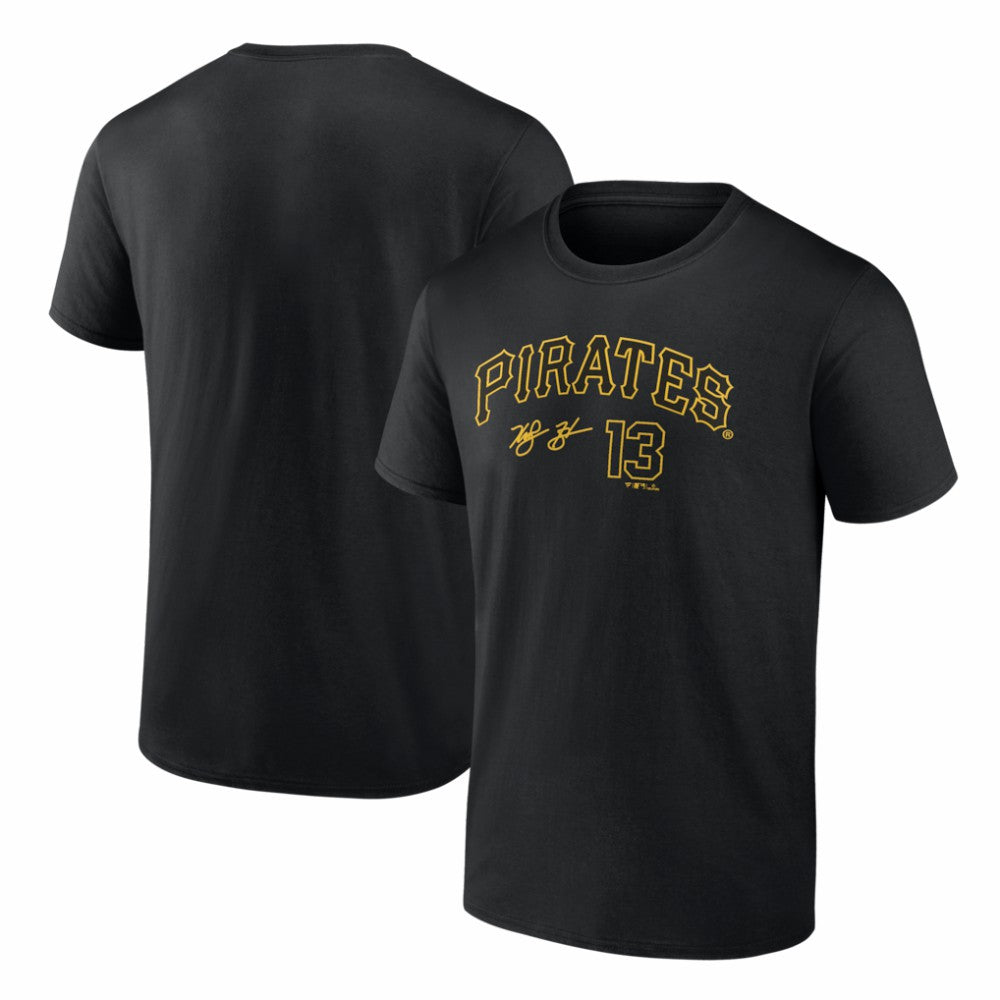 Ke'Bryan Hayes Pittsburgh Pirates Fanatics Player Name & Number T-Shirt - Black - Fanatics on Sale