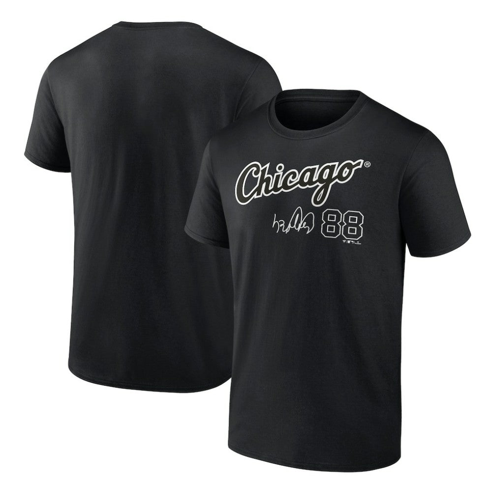 Luis Robert Chicago White Sox Fanatics Player Name & Number T-Shirt - Black - Fanatics Sale
