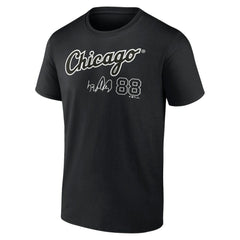 Luis Robert Chicago White Sox Fanatics Player Name & Number T-Shirt - Black - Fanatics Sale
