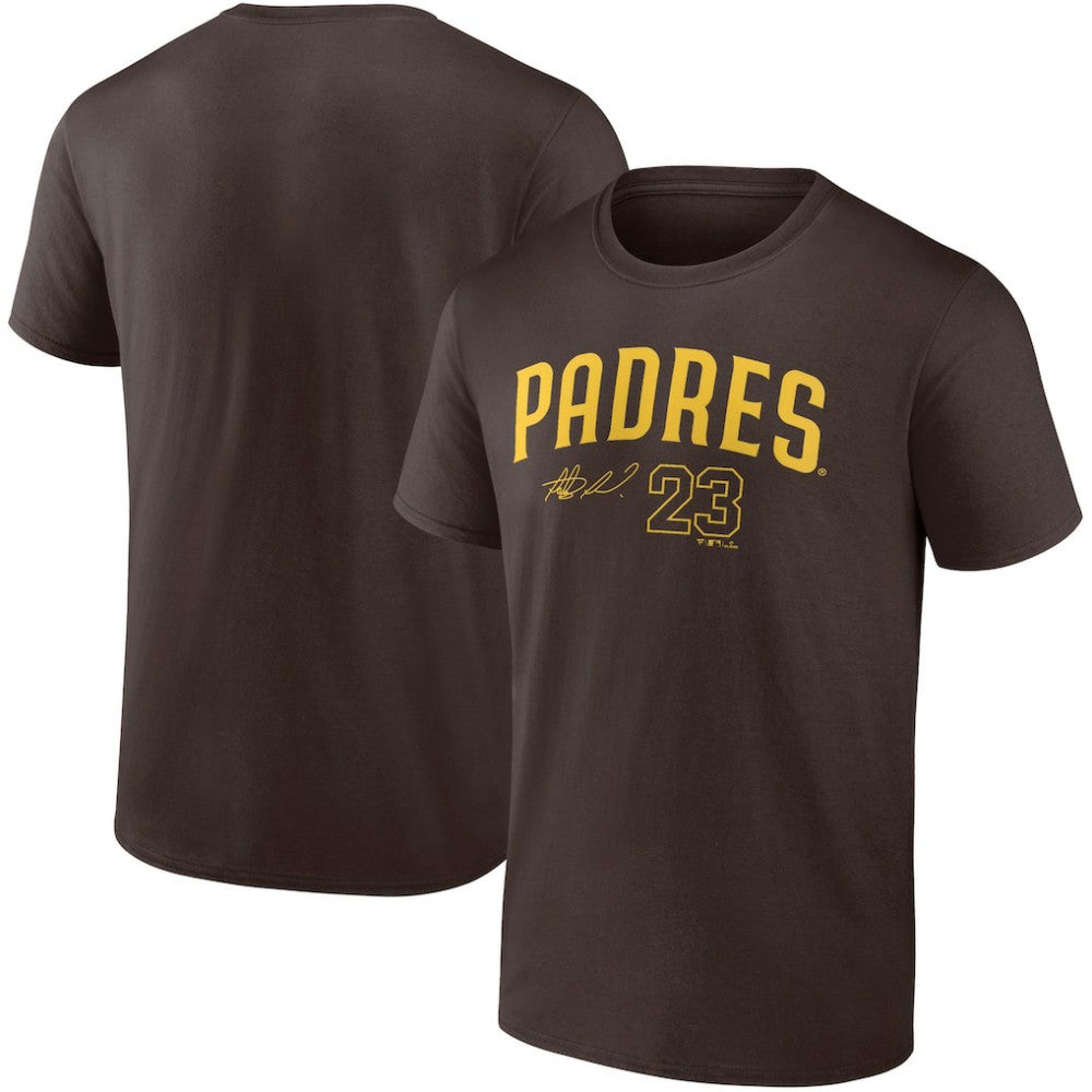 Fernando Tatis Jr. San Diego Padres Fanatics Player Name & Number T-Shirt - Brown - Fanatics on Sale