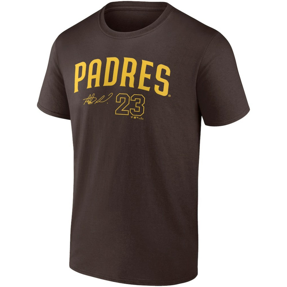 Fernando Tatis Jr. San Diego Padres Fanatics Player Name & Number T-Shirt - Brown - Fanatics on Sale