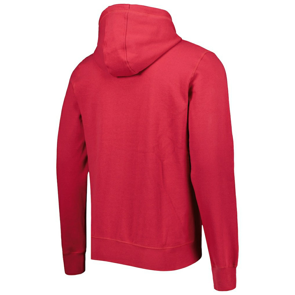 Arizona Cardinals New Era Ink Dye Pullover Hoodie Cardinal