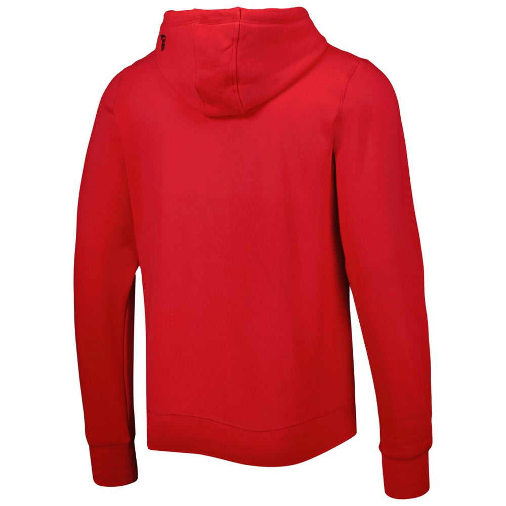 Tampa Bay Buccaneers New Era Ink Dye Pullover Hoodie Red
