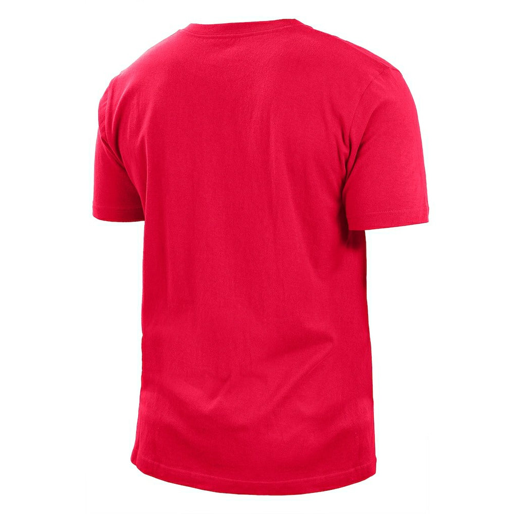 Atlanta Falcons New Era 2022 Sideline Ink Dye T-Shirt Red