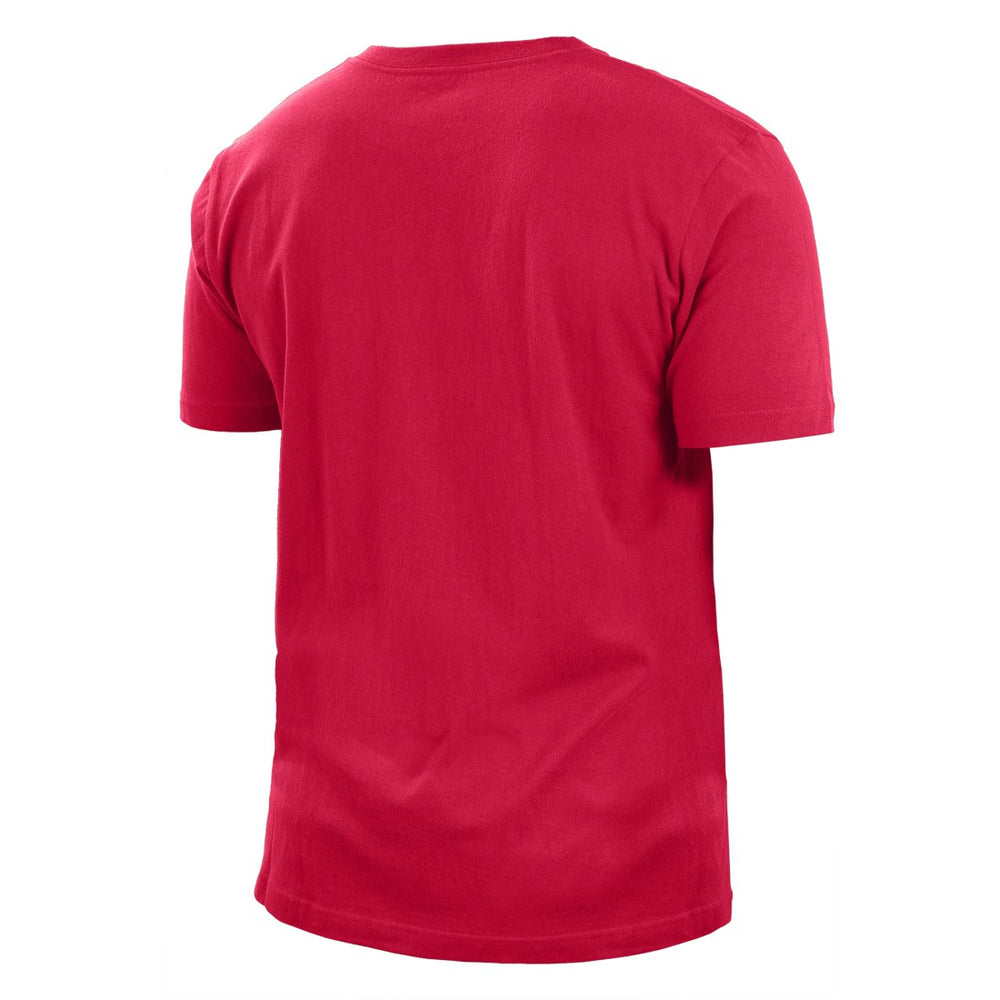 Tampa Bay Buccaneers New Era 2022 Sideline Ink Dye T-Shirt Red
