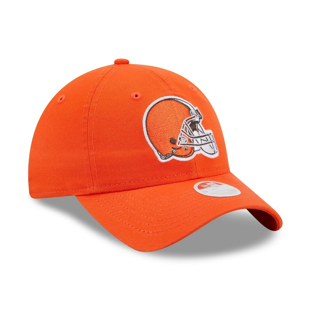 Cleveland Browns New Era Women's Core Classic 2.0 9TWENTY Adjustable Hat Orange