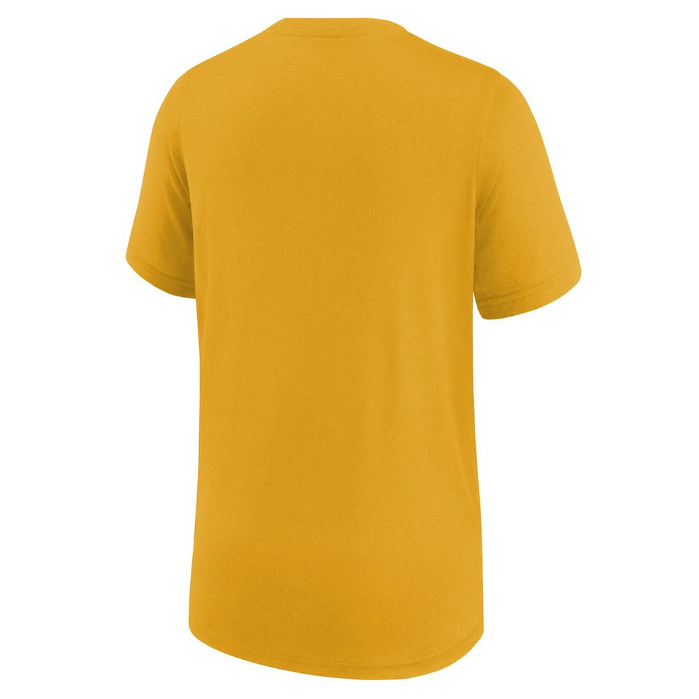Nike Washington Commanders Youth Team Athletic Performance T-Shirt Gold
