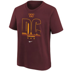Nike Washington Commanders Youth Team City T-Shirt Burgundy