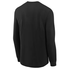 Nike Washington Commanders Youth Team Color Split Long Sleeve T-Shirt Black
