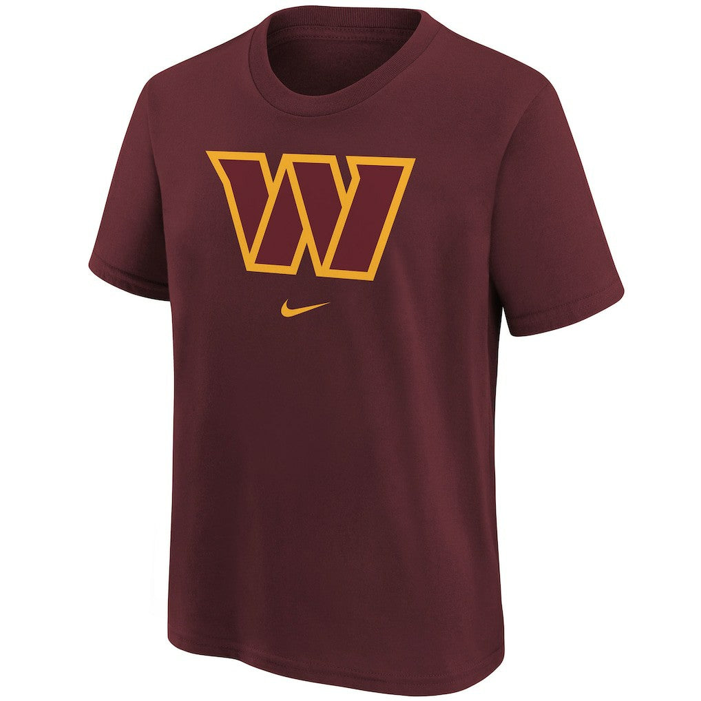 Nike Washington Commanders Youth Team Logo T-Shirt Burgundy