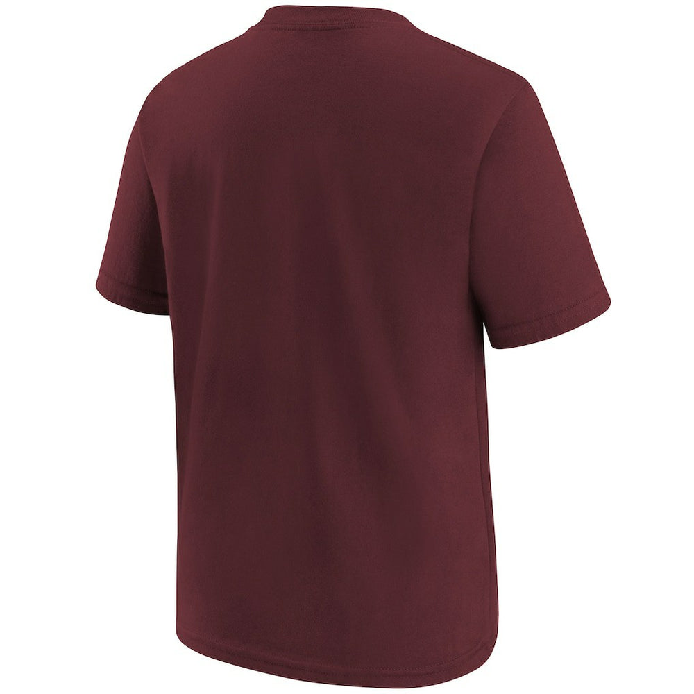 Nike Washington Commanders Youth Team Logo T-Shirt Burgundy