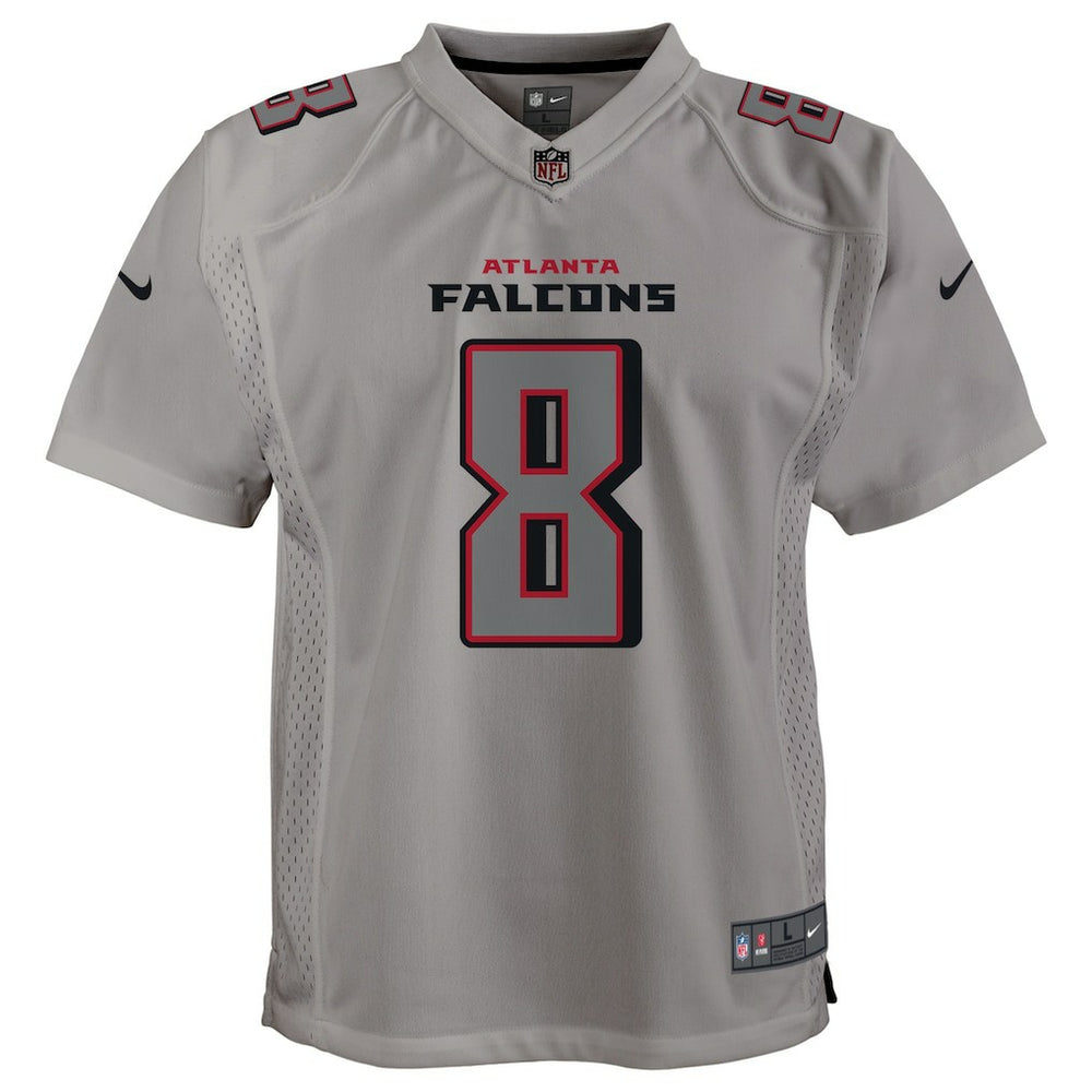 Nike Kyle Pitts Atlanta Falcons Youth Atmosphere Game Jersey Gray