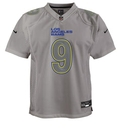 Nike Matthew Stafford Los Angeles Rams Youth Atmosphere Game Jersey Gray