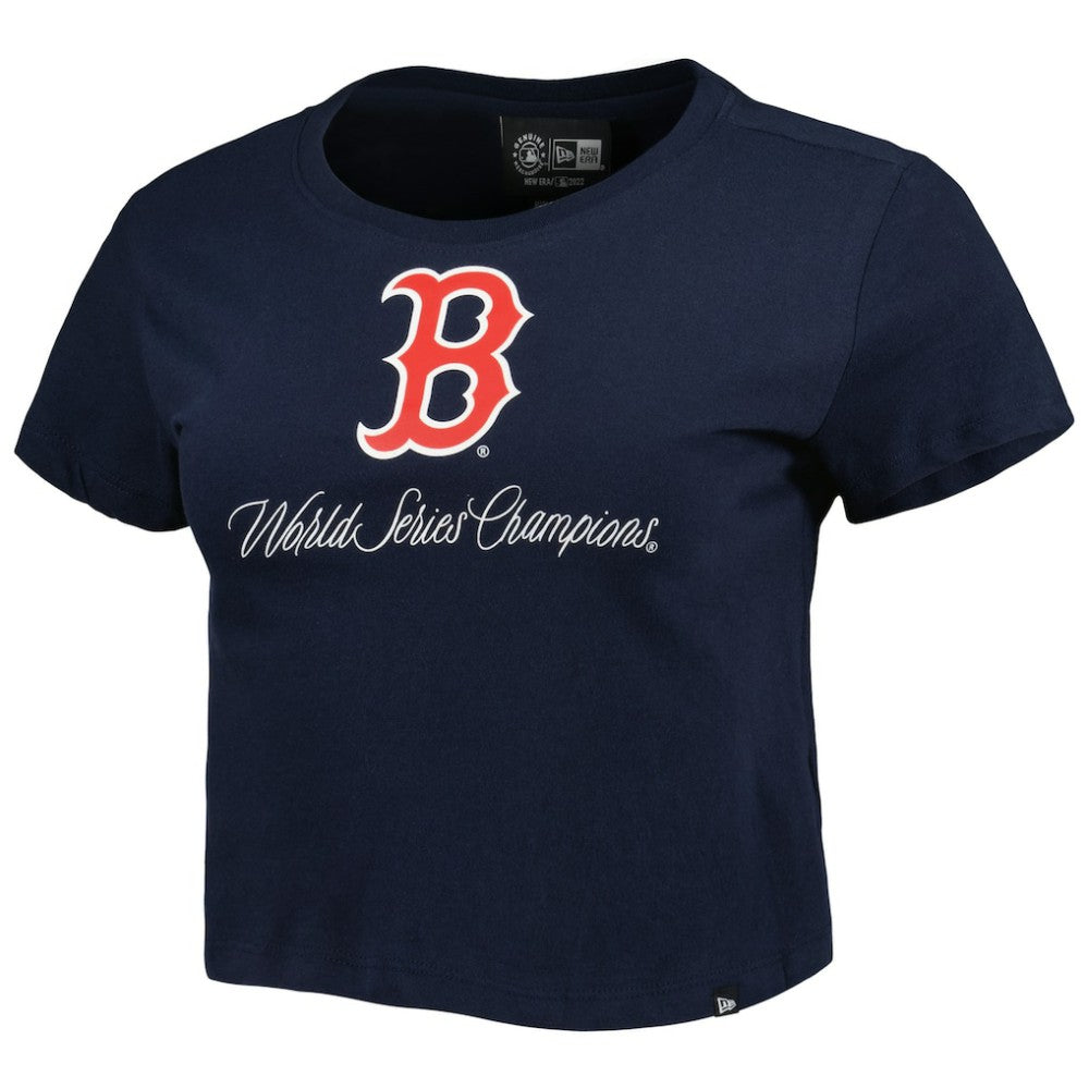 Boston Red Sox New Era Women's Historic Champs T-Shirt - Blue - New Era Lifestyle