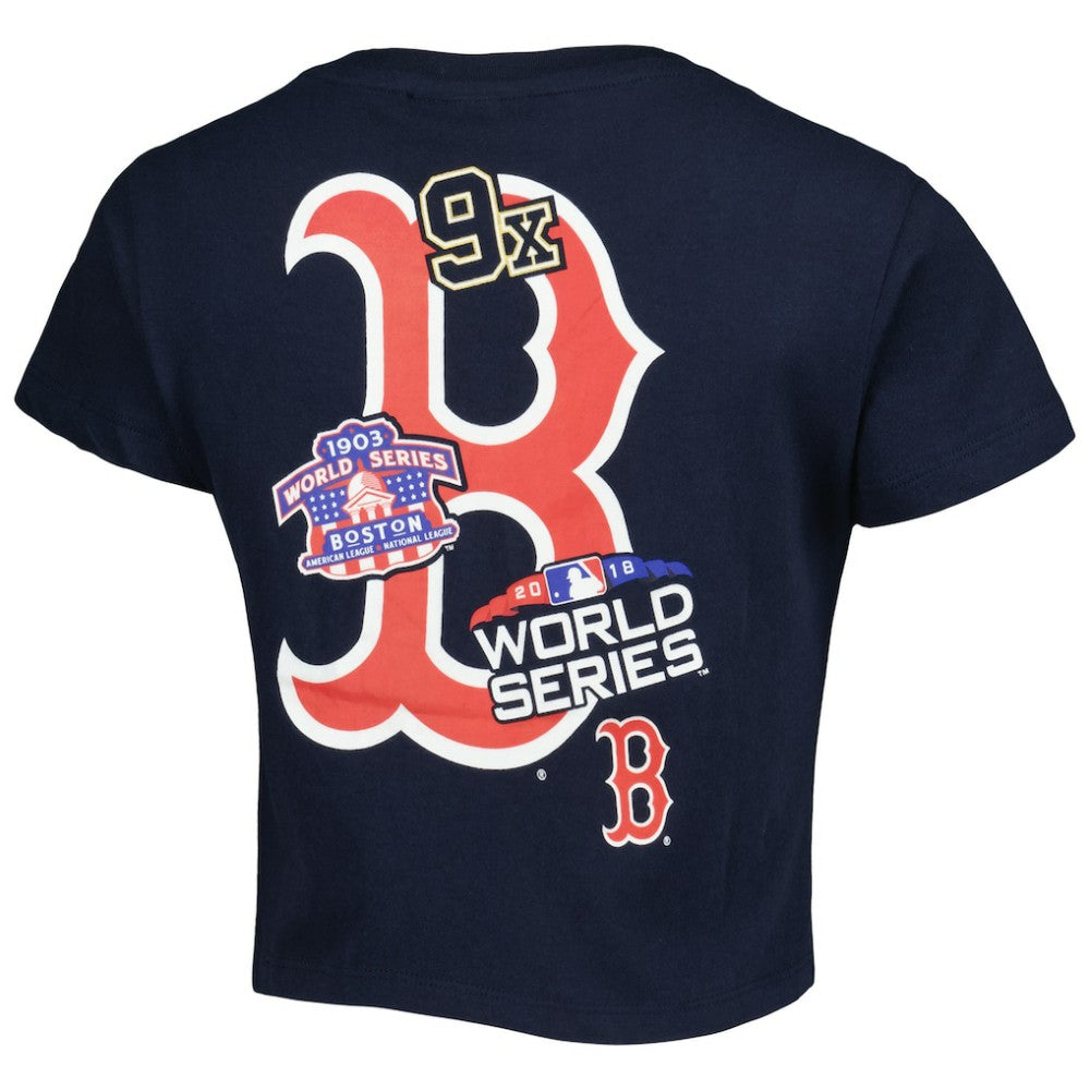 Boston Red Sox New Era Women's Historic Champs T-Shirt - Blue - New Era Lifestyle