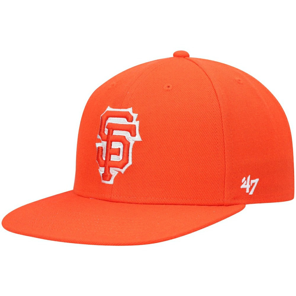 San Francisco Giants '47 2021 City Connect Captain Snapback Hat - Orange - 47 brand Discount
